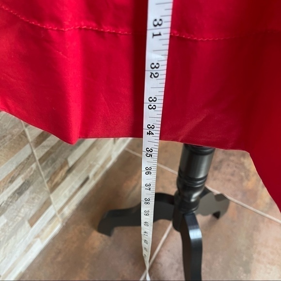 10 Crosby Derek Lam Red One Mini Dress Size 8 Party Wedding Shower Cruise NWT - Picture 8 of 13